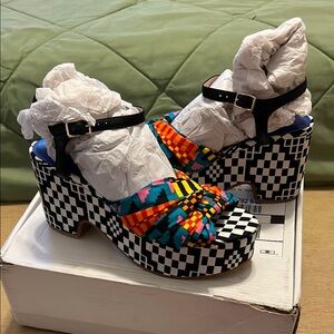 Colorful Women's Platform Sandals